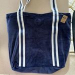 Victoria's Secret Victoria’s Secret corduroy blue shopper / tote bag /sport bag/blue shopper​ Photo 0
