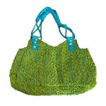 Cute Bright green and blue shoulder bag Photo 1