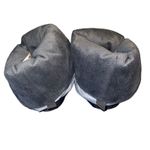 REI Womens Slipper Shoes Down Fill Outdoor Camping Hiking Adventure Gray Large Photo 4