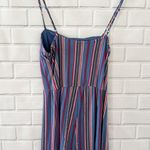 Ambiance Striped pants jumpsuit Size Small NEW Red Photo 2