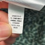 Old Navy Animal Print Cami Mini Dress XS Smocked Bodice Spaghetti Straps Photo 3