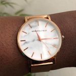 Aeropostale Analog Rose gold tone watch jewelry white face Photo 0