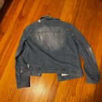 Ci Sono  Denim Jean Jacket Distressed Blue Medium Photo 3