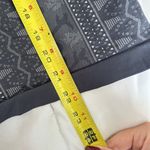 Athleta Tank Top Women Small Gray Geometric Yoga Shelf Bra Athleisure Seamless Photo 3