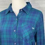 Vineyard Vines  Plaid Chilmark Button Down Shirt Deep Bay/Juniper-4 Photo 1