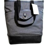 NEW PB Jeremiah Brent CONVERTIBLE DIAPER BAG 17" Gray Backpack Handbag Purse NWT Photo 0