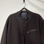 Peruvian Connection  brown alpaca wool bomber XL Photo 2