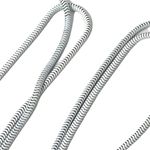 Ladies Vintage WHITE Metal MESH Crossbody Shoulder Bag Purse Photo 2