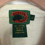 Boston Traders Sweater Vest Front Pockets Button Up Christmas Womens Size Large Photo 3
