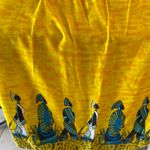 Yellow Swim suite cover up with Tribal print size xl Photo 5
