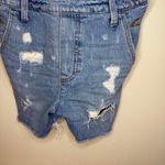 Madewell  size two 2 distressed denim overalls Photo 3