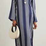 Lemlem Theodora Stripe Long Sleeve Column Dress Photo 0
