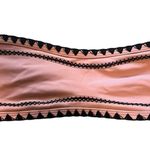 SAME SWIM Los Angeles The Babe Bandeau Top and Everything Bottom in Rose/Noir Pink Size M Photo 1