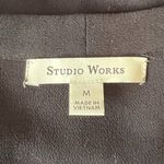 Studio Works  Black Lace Cardigan Size M Photo 3