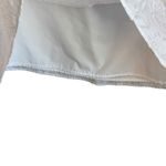 Croft & Barrow Women Midi Skirt 12 White Subtle Floral Cottage Boho Fairy Office Photo 6