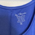 Chico's Chico’s Lace Trim Aster Tunic Stretchy Blouse 3/4 Sleeves EUC Sz XL Women’s Photo 2