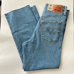 Levi's Levi’s ribcage straight ankle jeans raw hem 29 NEW Photo 16