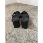 ZARA  Women's Mesh Heeled Sandals, Black Size 38 (7.5-8) Photo 3