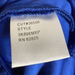 Tadashi Shoji Royal Blue Lace Sleeveless Sheath Cocktail Dress Size 8 Petite Photo 9