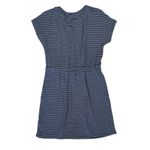 Hilary Radley  Dress‎ Medium Blue Striped Short Sleeve Workwear Classic Photo 4