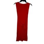 Lauren Ralph Lauren Women Dress Pencil Knitted Tie Sleeveless V Photo 6