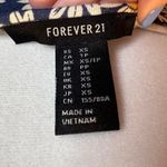 Forever 21 Blue Sunflower Halter Mini Bodycon Dress Size XS Photo 3