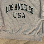 H&M  Gray Los Angeles USA graphic sweatshirt Sweater plus xxl Photo 1