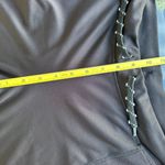 ZARA W&B Activewear Reflective Zipper Running Leggings in Black - Size Small Photo 17