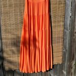 STAUD Benedetta Maxi Dress Nectarine Small Orange Photo 14