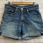 Levi's Levi Strauss 550 Premium Dark Wash Jeans Shorts 31W 32L Photo 0