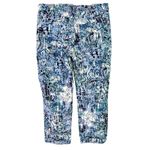 Nine West Nine‎ West Chrystie Capri Abstract Print Stretch Cropped Pants Size 4 Photo 4