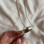 Black and gold deco statement necklace Photo 3