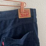 Levi's Mile High Super Skinny Navy Blue Corduroy Pants 33 Photo 7
