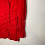 Pretty Little Thing Pretty Little Things Ruched Front Bodycon Dress Sz 2 Red Photo 4