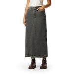 Levi's NWT Levi Strauss Signature Frayed Hem Denim Midi Skirt SZ-12 Photo 1