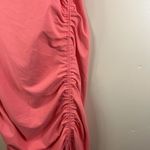 Susana Monaco NWT Revolve Size XL Tank Dress Peach Blush Ruched Slit Maxi Length Photo 5