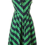 Anthropologie  Emerald‎ Ripple Midi Dress Size 0 Photo 0