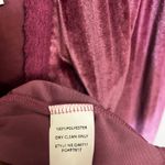 Mainstrip Velvet Kimono Jacket Small Pink Boho Lace Trim Open Front Tassel Tie Photo 6