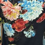 Forbidden Black Floral Mesh Sleeve Top Women Small Boho Y2K Cottagecore Photo 9