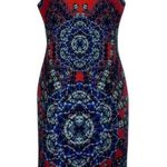 Hunter Bell  Shannon Jewels Print Scuba Sleeveless‎ Above The Knee Dress Size M Photo 0