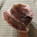 Lane Bryant Fuzzy reversible bucket hat - the other side is a really warm fleece Photo 1