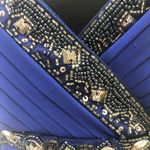 Sue Wong Nocturne Beaded Cocktail Dress Royal Blue Size 10 Photo 12