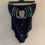 Aerie Navy Blue Strapless One Piece NWT Photo 0