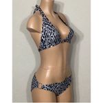 Michael Kors New. frozen Leopard chain ring bikini set. Normally $169. XS–top/S– Photo 3