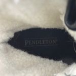 Pendleton  Womens Black Harding Print Waterproof Western Duck Boots Booties 6 Photo 6