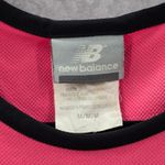 New Balance Pink Black Activewear Short Sleeve Tshirt Top Shirt Medium Photo 5