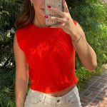 Guess Beautiful red/orange  sweater blouse Photo 0
