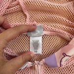 Pusheen Hot Topic  Active Crop Jacket Size Large Pink Mesh Hoodie Pullover Photo 7
