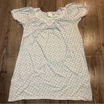 Miss Elaine Nightgown Women’s M Blue Floral Short Sleeve Sleepwear Cottagecore Size M Photo 8