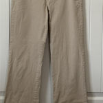 Gap Stretch Pants Womens 2 Regular Khaki Pin Striped Tan Interview Career Photo 0